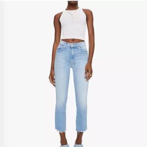 MOTHER Insider Crop Fray -Limited Edition